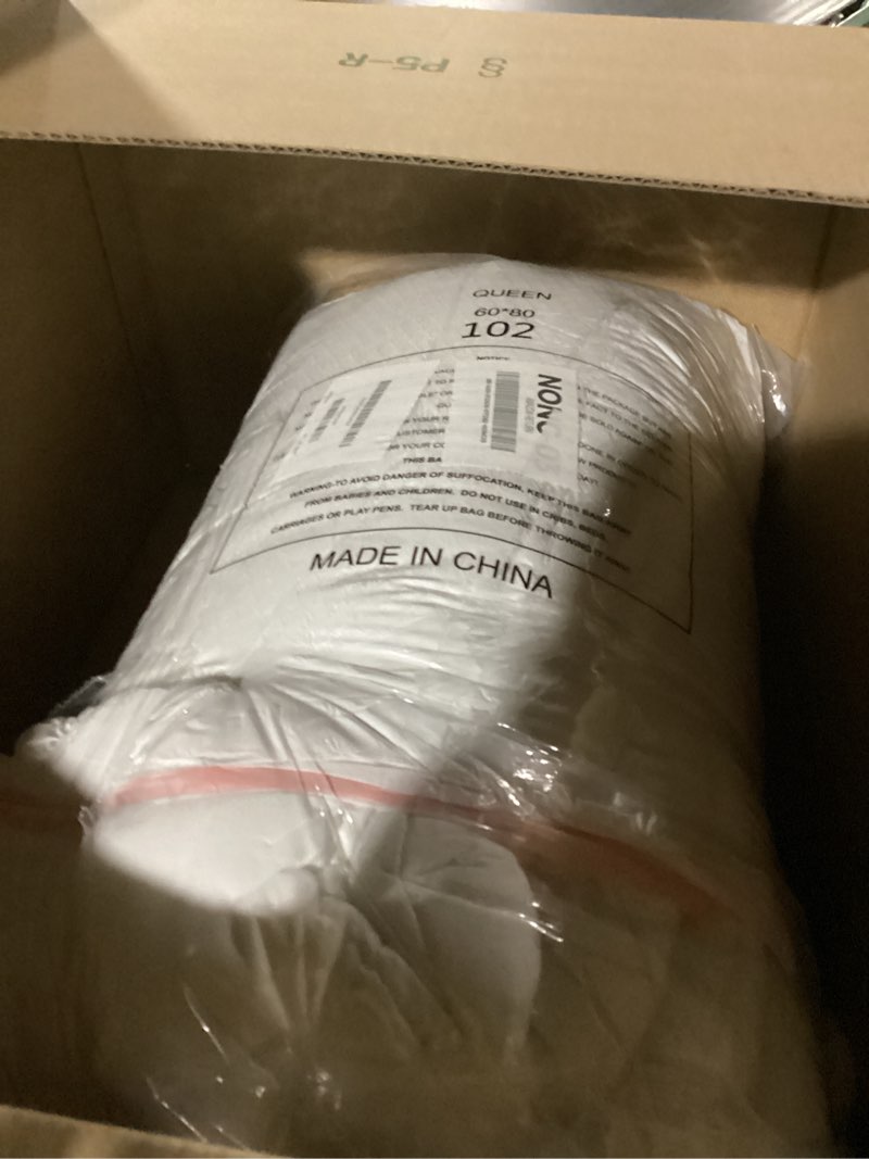 Condition photo showing Good Condition for COONP Queen Mattress Topper, Extra Thick Pillowtop, Cooling and Plush Mattress Pad Cover Cotton Top Bed Topper Protector with 8-21 Inch Deep Pocket Queen White