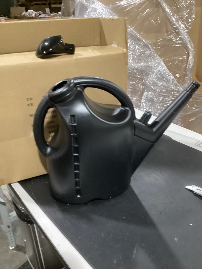 Condition photo showing Good Condition for amazon basics, watering can, black, 2.64 gallon capacity