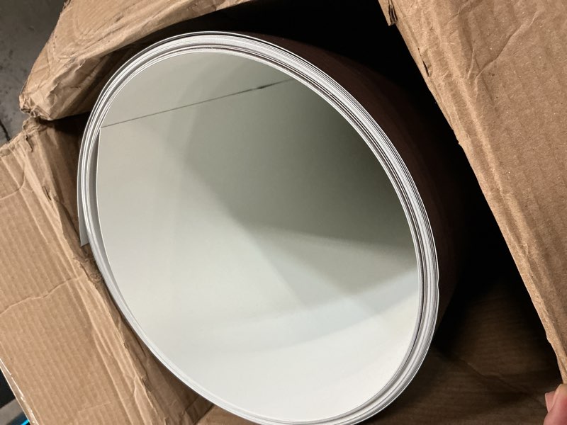 Condition photo showing As Is for ply gem 24-in w x 600-in l ryl brwn trim coil