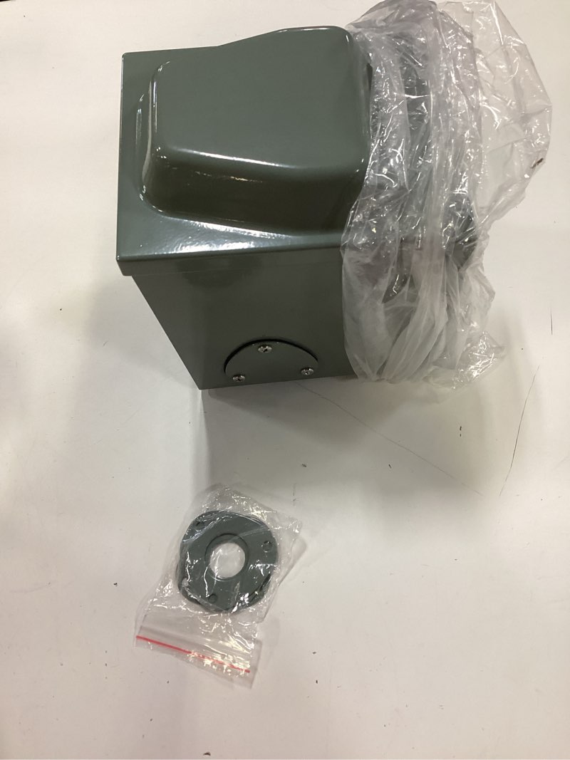 Condition photo showing New/Like New for bebobly 50 amp rv power outlet box, 125/250 volt nema 14-50r outlet, lockable enclosed outdoor plug, electrical receptacle panel, weatherproof temporary hookup for rv camper car travel generator 50 amp 14-50r