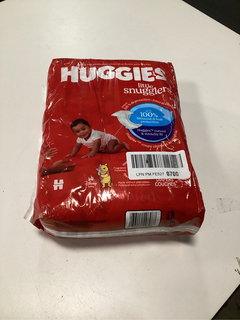 Condition photo showing New/Like New for Huggies Size 3 Diapers, Little Snugglers Baby Diapers, Size 3 (16-28 lbs), 26 Count, Packaging May Vary Size 3 26