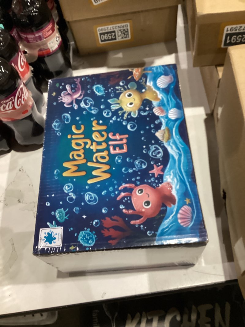 Condition photo showing New/Like New for TMOL Magic Water Elf Toy Kit, Aqua Fairy Water Gel Kit for Kids with 10 Magic Gel & 6 Molds,Make Your Own Water Pets & Squishy Toys, Craft Kits for Kids Ages 8 9 10 Years Old