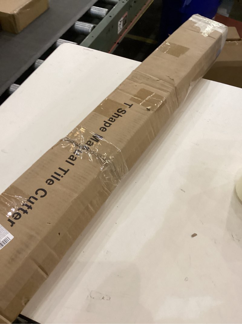 Condition photo showing New/Like New for 48Inch Manual Tile Cutter with Tile Breaking Pliers & 4 Blades,Professional Hand Large Format Wall Tile Cutter,Professionals Aluminum Alloy T-Shaped Glass Tile Cutter Tools for Porcelain,Ceramic