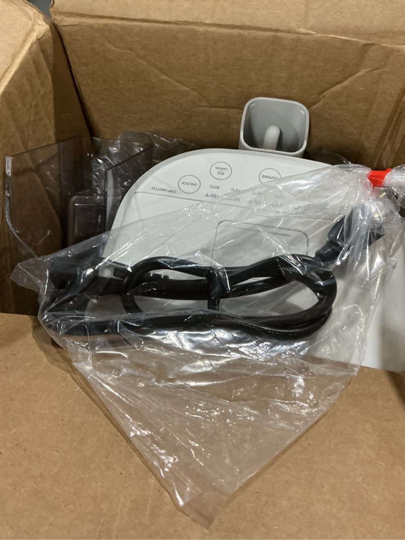 Condition photo showing As Is for CUCKOO CWP-A501TW | Hot Water Dispenser & Warmer | Auto Dispense & Boil Dry Protection | Insulated Stainless Steel | 5 Liter