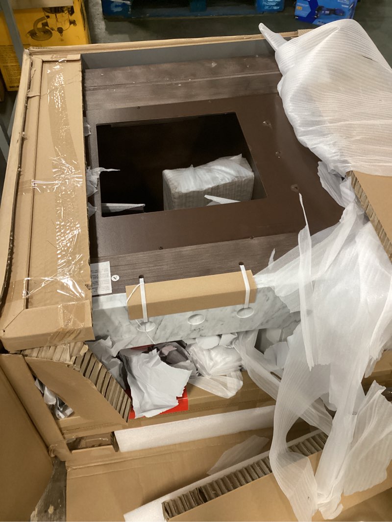 Condition photo showing New/Like New for Allen + Roth Roveland 36-in Deep Walnut Undermount Single Sink