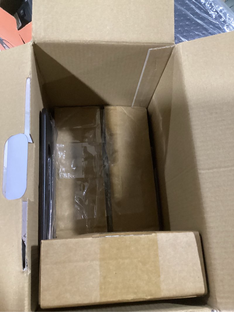 Condition photo showing As Is for 16 pieces kitchen knife block set with cutting board, german stainless steel knife set with sharpener, dishwasher safe, anti-slip handle, 6 steak knives, black black/black 16 pieces