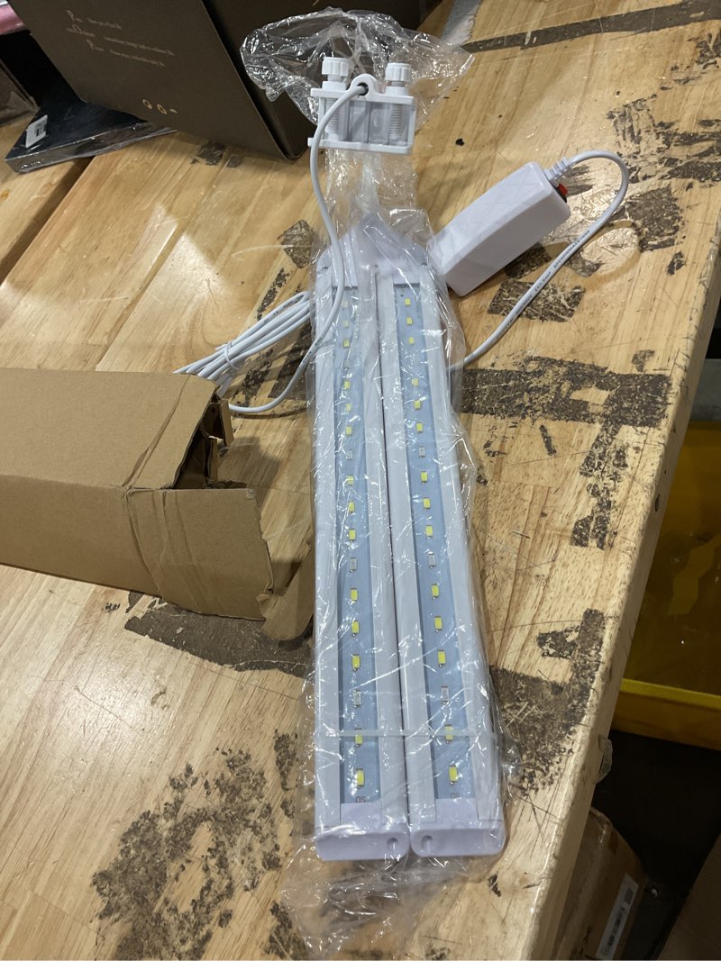Condition photo showing Good Condition for led aquarium light full spectrum clip fish tank light plants light 360° adjustable 2 light bar super-bright 13.2w suitable for 20-75 gal fish tank 13.2w for 20-50 gal fish tank