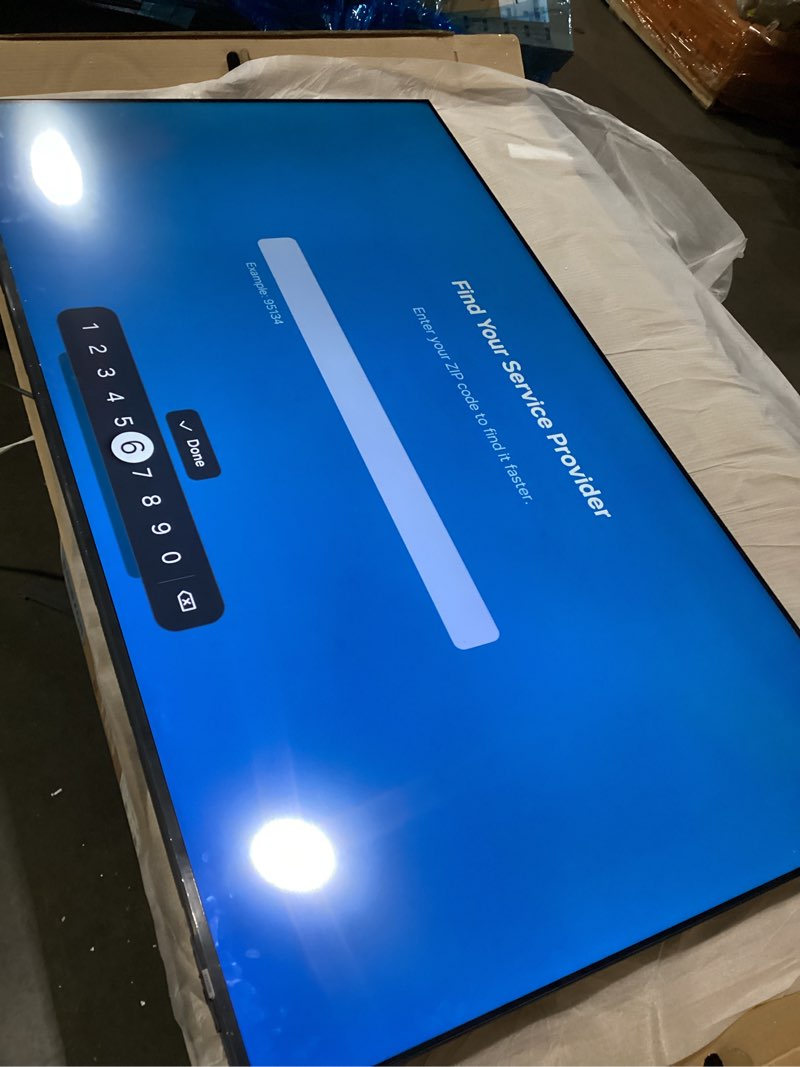 Condition photo showing As Is for Samsung 75-Inch Class Crystal UHD U8000F 4K Smart TV (2025 Model) Endless Free Content, Crystal Processor 4K, MetalStream Design, Knox Security, Alexa Built-in