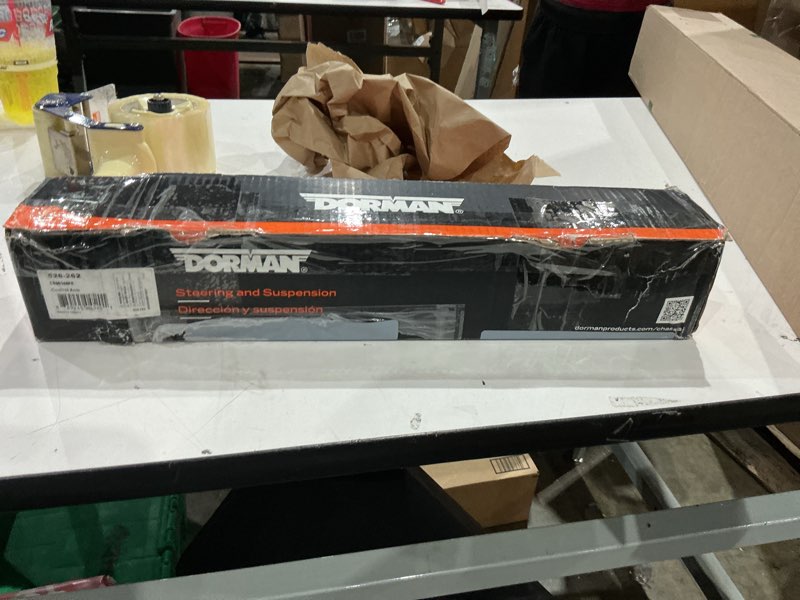 Condition photo showing As Is for dorman 526-262 front passenger side lower forward suspension control arm and ball joint assembly com