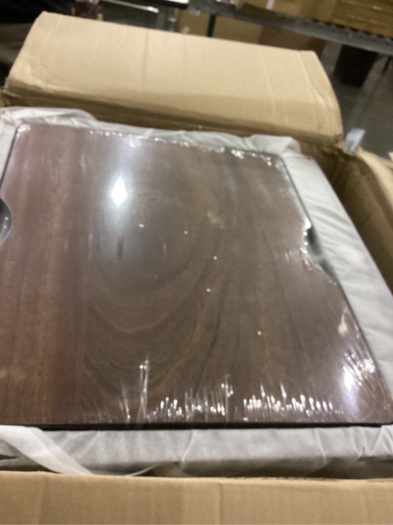 Condition photo showing New/Like New for SHACO 21 Inch Black Drop In Kitchen Sink, 21x20 Inch Gunmetal Black Top Mount 16 Gauge Stainless Steel Single Bowl Workstation RV Small Kitchen Outdoor Laundry Wet Prep Sink with Accessories