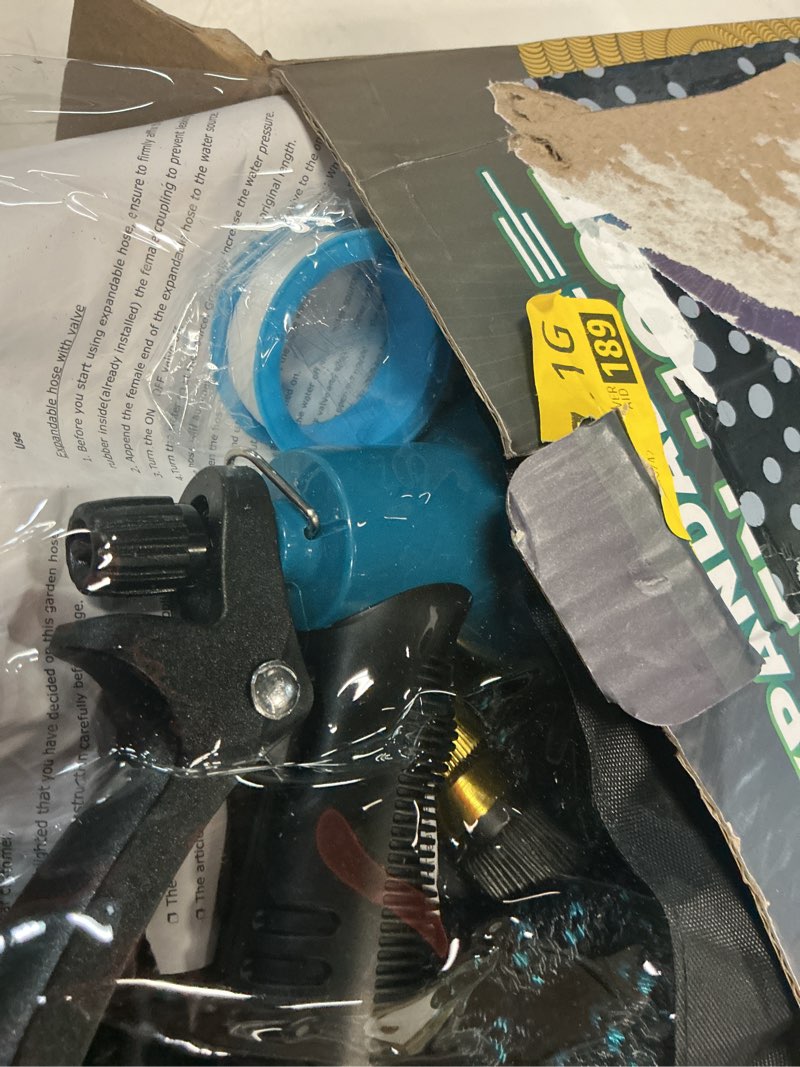 Condition photo showing Good Condition for 25 ft garden hose - 2026 new upgraded flexible water hose - ultra lightweight kink-free car washing pipe with 10 function sprayer and 3/4" solid brass fittings - durable,leak proof garden hoses