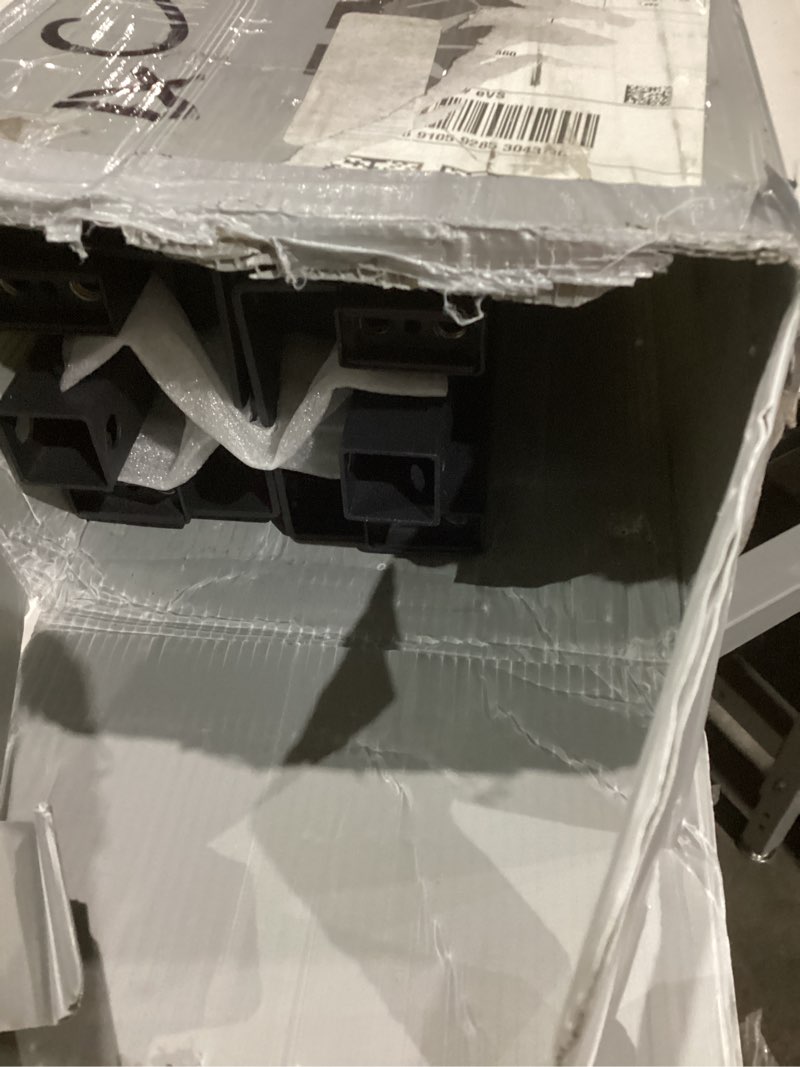 Condition photo showing As Is for Metal Platform Bed Frame 14 Inch Tall,No Box Spring Needed,Queen Size Bed with Heavy Duty Strong Support Slats,Easy to Assemble,Black Queen 14 Inch