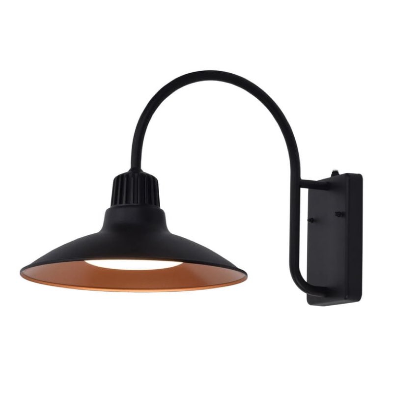 Lutec 12" Outdoor Wall Light