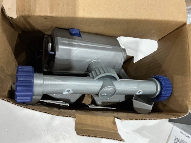 Condition photo showing As Is for orbit max 3900-sq ft oscillating sled lawn sprinkler