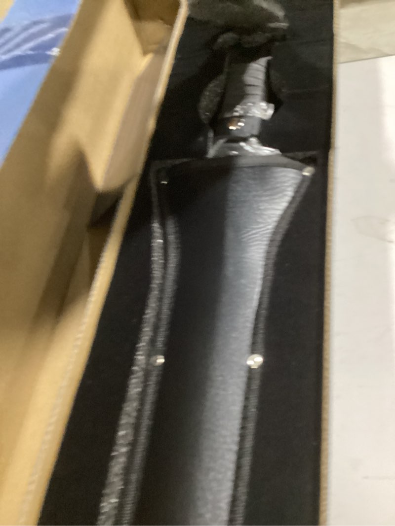Condition photo showing New/Like New for sv handmade cast manganese steel chopping blade sword, full tang, outdoor, hunting, camping, hiking, survival, with protective cover, multiple styles to choose from fk-0202