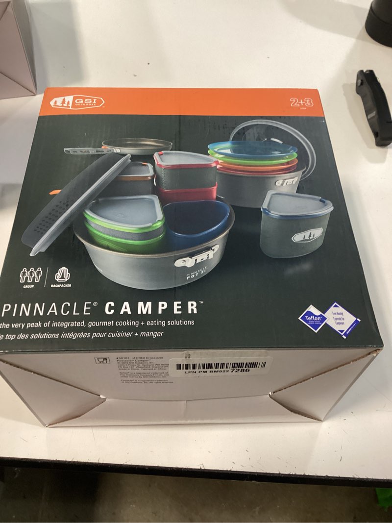 Condition photo showing New/Like New for gsi camper pinnacle