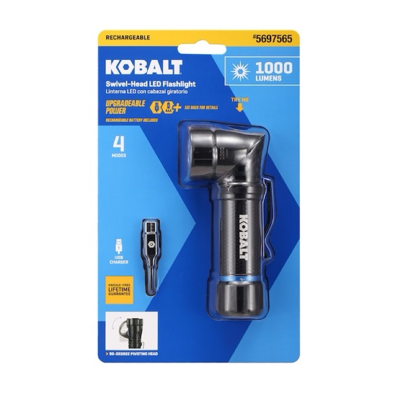 1000-Lumen 4 -Adjustable Mode LED