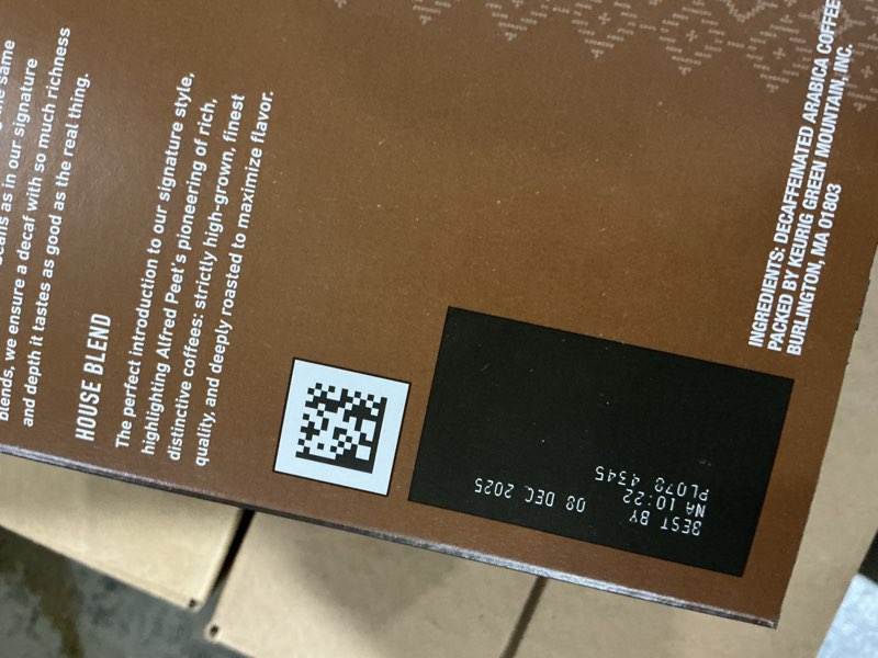 Condition photo showing Good Condition for ((Bidding on 4 - 88 total pods))Peet’s Coffee Decaf House Blend K-Cup Coffee Pods for Keurig Brewers, Dark Roast, 22 Pods