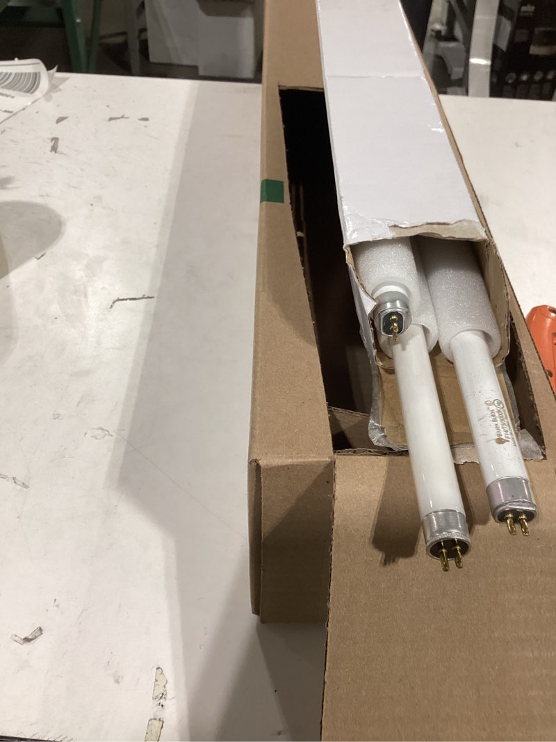 Bluex Bulbs 4 Pack F14T5/830 14W 22 Inch T5 Fluorescent Tube Light Bulb 3000K Warm White Mini Bi-Pin