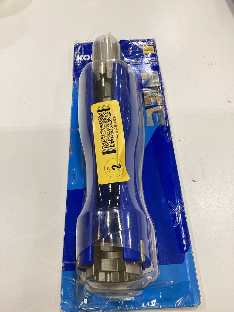 Condition photo showing As Is for kobalt faucet change-out tool