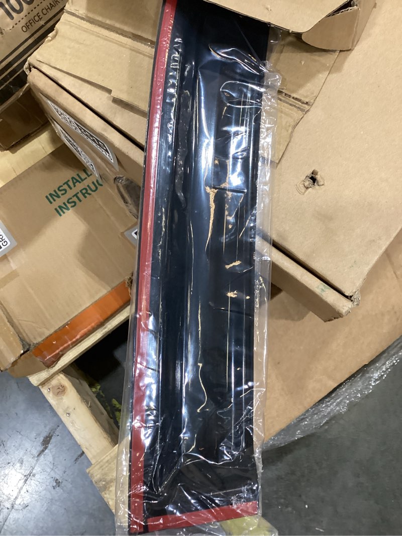 Condition photo showing Good Condition for tape on wind noise reduction rain guards for 2008-2017 dodge journey, 4-piece side window visors, uv resistant & weatherproof, no drill installation