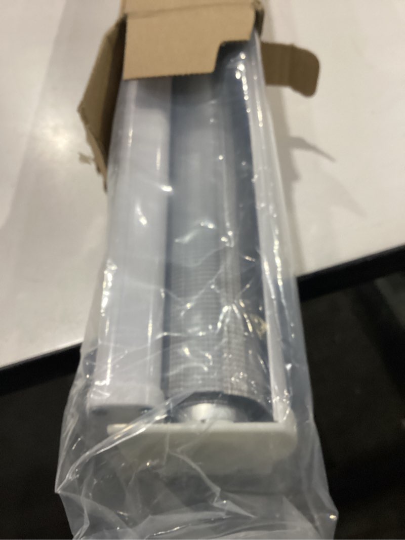 Condition photo showing Good Condition for Joydeco Cordless Zebra Blinds for Windows, Dual Layer Free-Stop Zebra Shades Privacy Light Control for Day and Night, Light Filtering Sheer Blinds for Indoor Windows (Grey, 34" W x 75" H) Grey 34" W x 75" H Ready Made