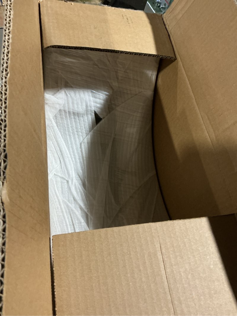 Condition photo showing As Is for Stainless Steel 304 Pool Fountain Silver Color for Ground Pools Garden Outdoor Waterfalls Sheer Descent Pond Water Feature-15.7" Height Stainless Steel 15.7" Height