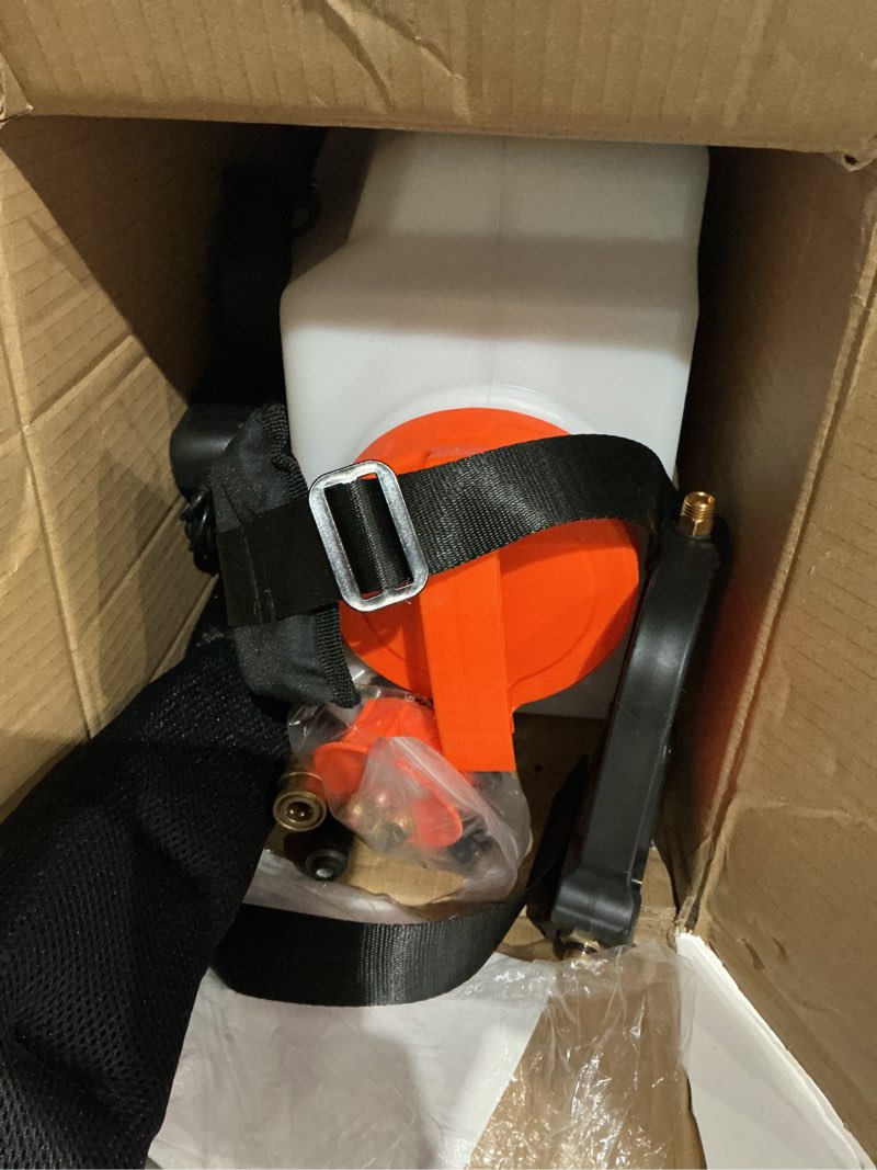 Condition photo showing Good Condition for vevor battery powered backpack sprayer, electric back pack sprayer 4 gallon, 2 wands & 8 nozzles, adjustable 0-90 psi, 4h runtime, portable lawn & garden sprayers for weeding, spraying, cleaning 4 gal pro backpack sprayer