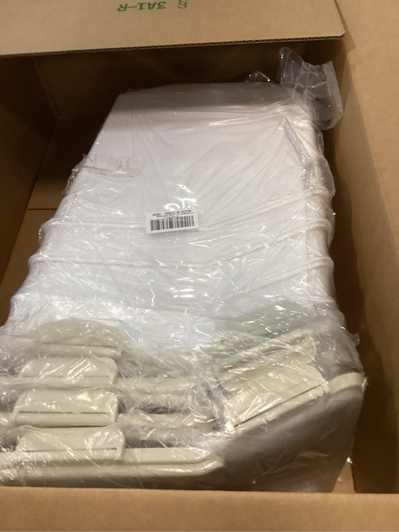 Condition photo showing Good Condition for YXQ 25LB Large Flour Storage Container Bin,4 Pack Airtight Plastic with Wheels Seal Locking Lid Dispenser Organizer Storage Bin with Measuring Cup & Scoop for Flour, Rice, Grain 100LBS Total?Grey Grey/30lbs,4counts