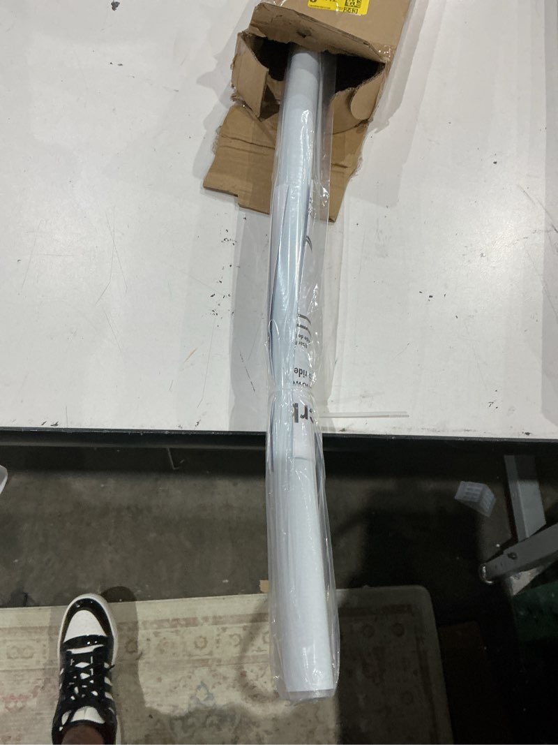 Condition photo showing Good Condition for mcrbeay curved shower curtain rod, adjustable 40-72 inches extra wide curved shower rods for bathroom, rust proof shower rod, stainless steel curved curtain rod for shower, bathtub, white white 40-72 inches