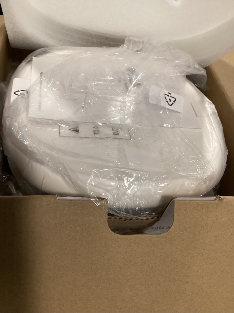 Condition photo showing New/Like New for Aqara Smart Pet Feeder C1, REQUIRES AQARA Zigbee 3.0 HUB, Automatic Feeder for Cats and Dogs, Auto Cat Food Dispenser with APP Control, Can be Controlled by Google, Alexa, Siri, Works with SmartThings