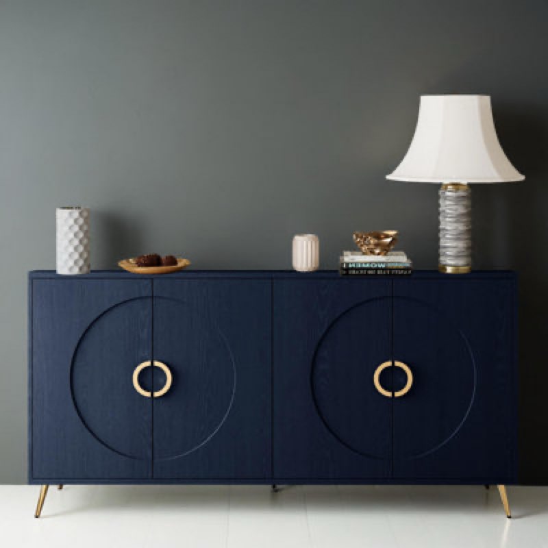 60" Console Table Entryway Sideboard for Hallway Living Room