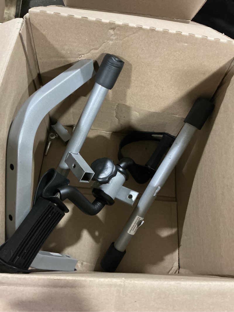 Condition photo showing As Is for rygeo pedal exerciser mini exercise bike for leg and arm recovery exercise lightweight and portable floor bike