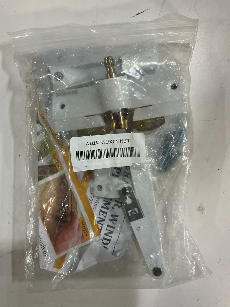 Condition photo showing Good Condition for split arm operator (left hand) with handle easy replacement solution for window crank handle compatible with andersen 400 series & a series perma-shield casement windows (1982-1995), white white left hand