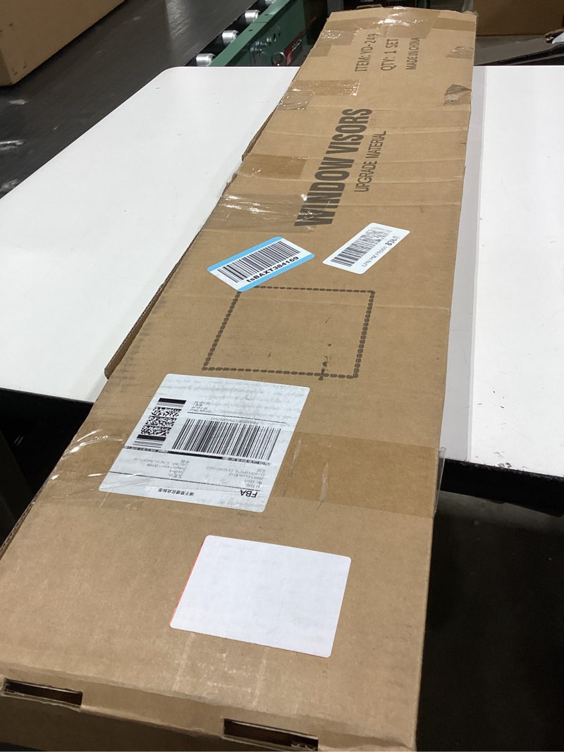 Condition photo showing Good Condition for window visors rain guards for 2019-2026 dodge ram 1500 crew cab (new body style), out-channel window