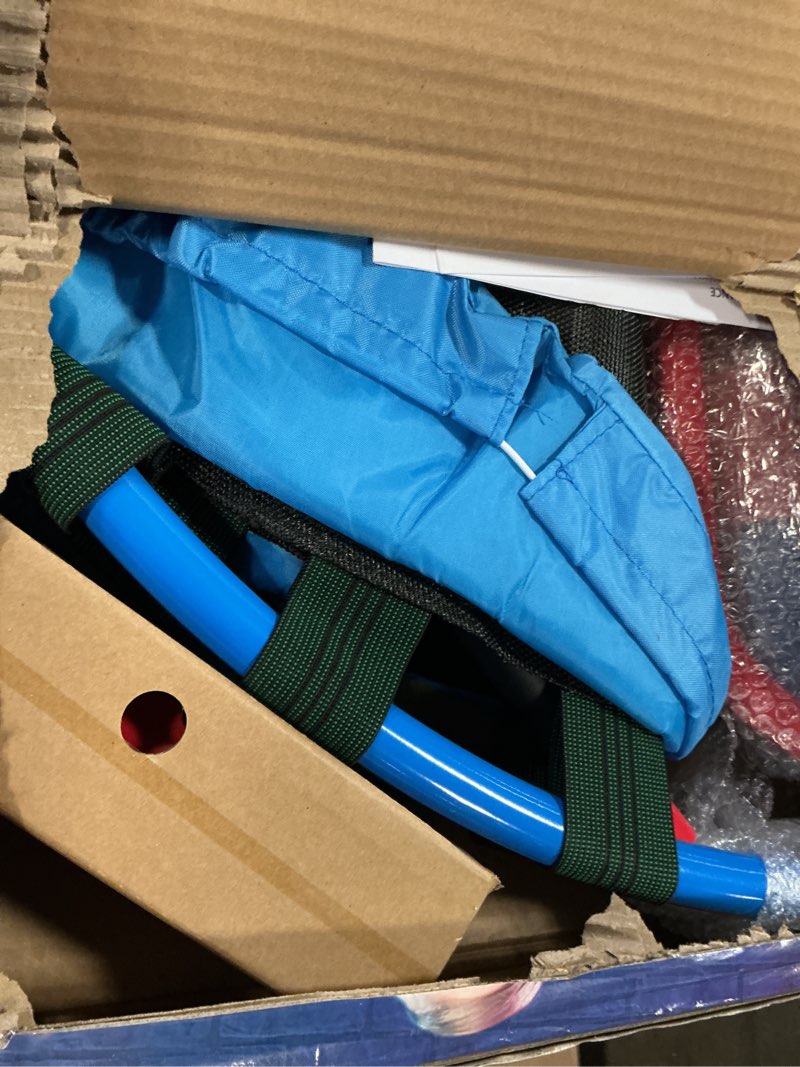 Condition photo showing As Is for Little Tikes Light-Up 3-foot Trampoline with Folding Handle for Kids Ages 3 to 6