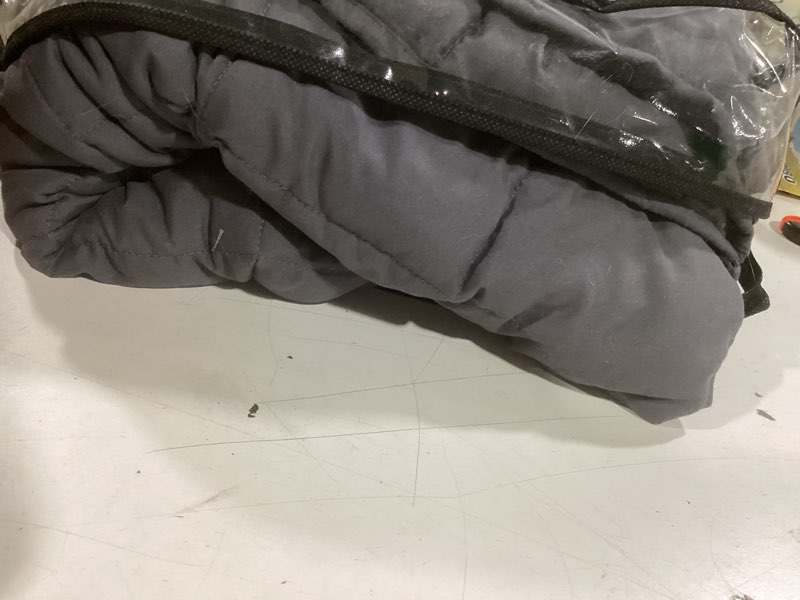 Condition photo showing Good Condition for yescool Weighted Blanket for Adults (20 lbs, 48" x 72", Grey) Cooling Heavy Blanket for Sleeping Per