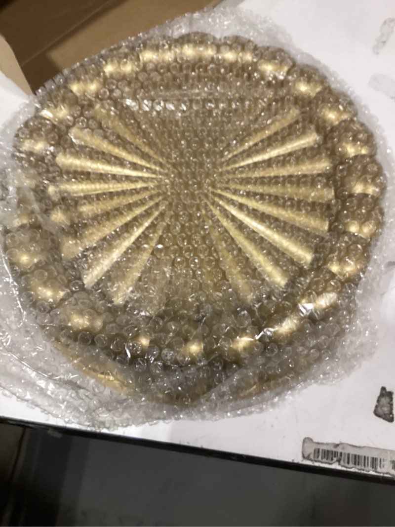 Condition photo showing Good Condition for 9.5 Inch Charlotte Cake Pan, Reusable Mold Fluted Cake Pan, Nonstick Aluminium Cakes Mold with Flower Shape for Cheese, Chocolate Cakes, Strawberry Shortcake, Brownie Tart Pie