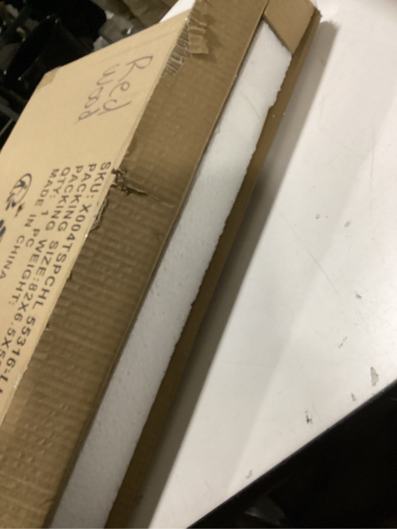 Condition photo showing New/Like New for Modern Wall Clock for Living Room,35.5"*20.5" Silent Large Gold Decorative Wall Clock with Light,Silent Clock Battery Operated for Kitchen/Entryway/Bedroom/Office/Dinning Room Metal Wall Decor 20.47”x35.43“ Gold Deer