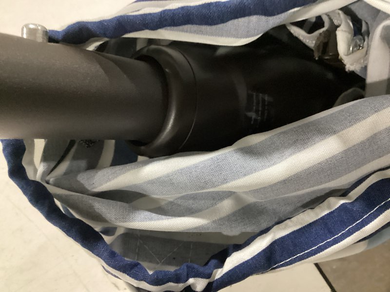 Condition photo showing As Is for 10x12 gazebo canopy replacement top cover, double tiered waterproof canopy roof for lowe's allen roth gazebo #gf-12s004b-1(blue) blue 10x12