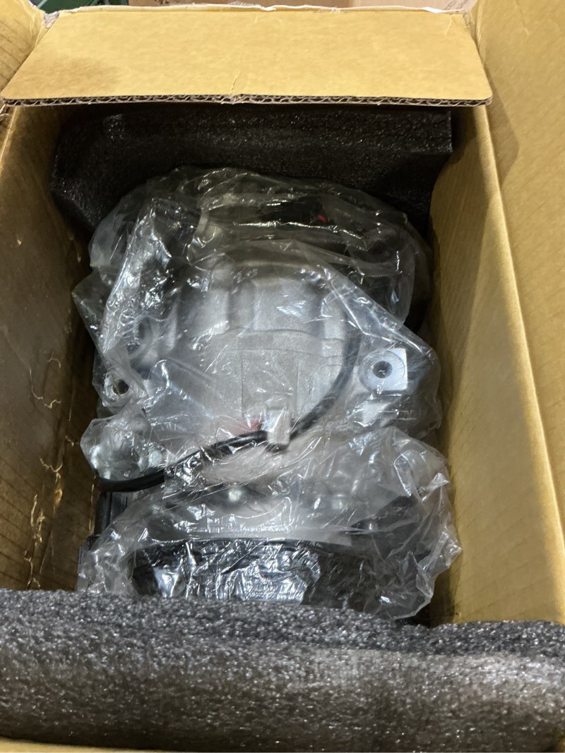 Condition photo showing As Is for a/c air conditioning compressor replacement for hyundai santa fe sport limited se premium luxury 2.0l turbo 2.4l 2013-2018 & kia sorento lx ex 2.4l 2011-2015 - oe# 198377, co29105c