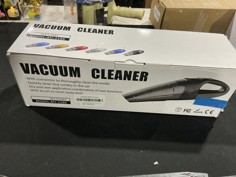 Condition photo showing Good Condition for BSRCO Handheld Vacuum Cordless Rechargeable, Mini Car Vacuum Cleaner with LED, USB Charge, 1.65LBs H