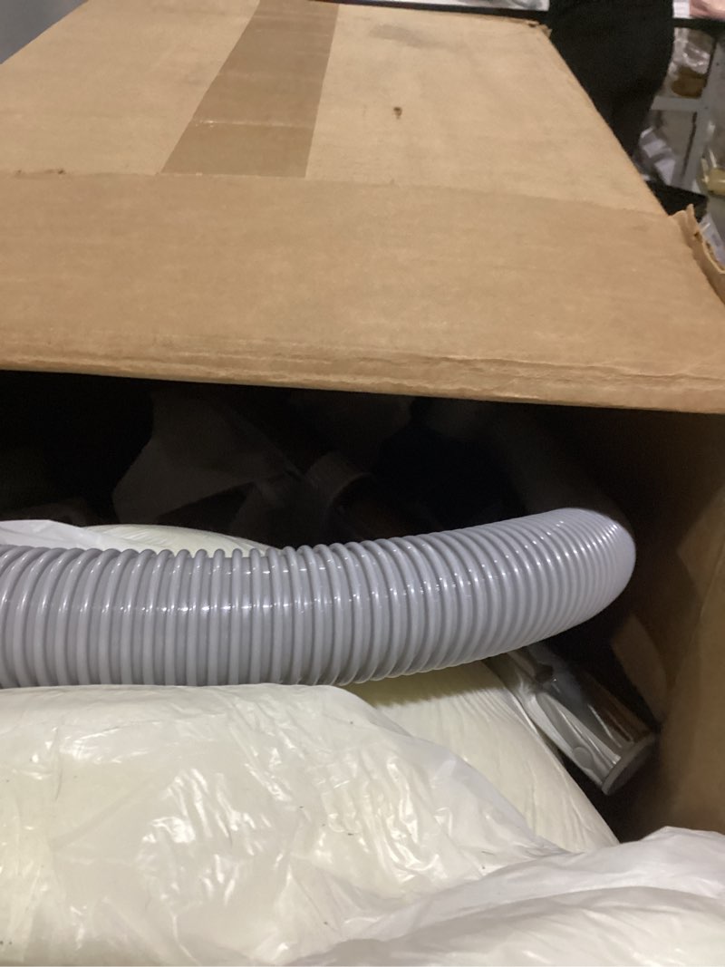 Condition photo showing New/Like New for kenmore pet-friendly lightweight hepa canister vacuum with variable modes, retractable cord, and pet brush - blue