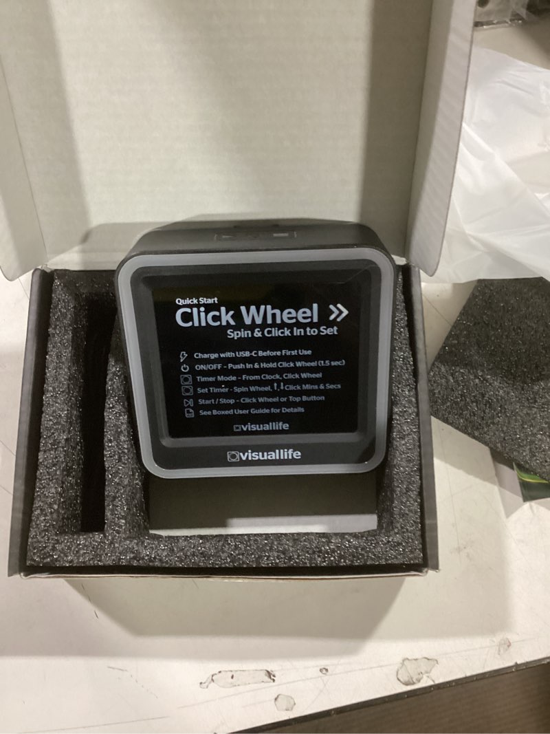 Condition photo showing New/Like New for Visual Life Timer for Kids, Adults, ADHD, Autism & Dyslexia - New Timed Color Cues Anchor Focus, Track Progress & Guide Transitions - for Home, Teacher Classrooms, Homeschool, Business & Groups