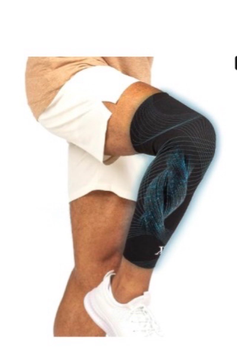 nufabrx pain relieving medicine + compression lower leg  sleeve