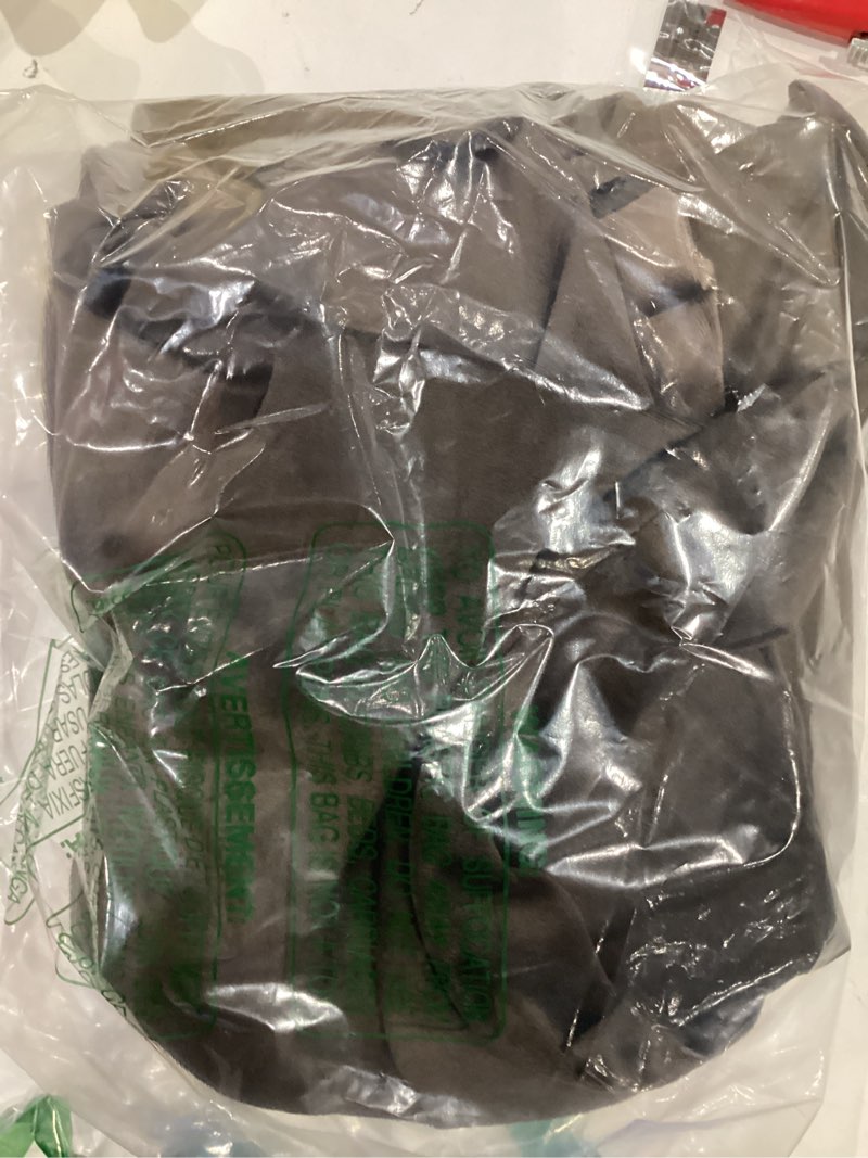 Condition photo showing As Is for Andreannie Set of 4 Velvet Super Soft Comfortable Solid Decorative Throw Pillow Cover Cushion Case for Sofa Living Room 18 inches,20 inches Square(Brown, 18 x 18-Inch) ¡