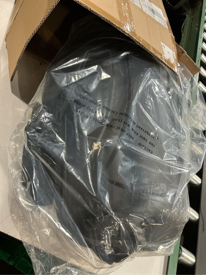 Condition photo showing New/Like New for golf travel bags for airlines with wheels, hard case top, 1680d ballistic nylon, and tank wheels - dust bag included - light & easy to maneuver waterproof golf club protection