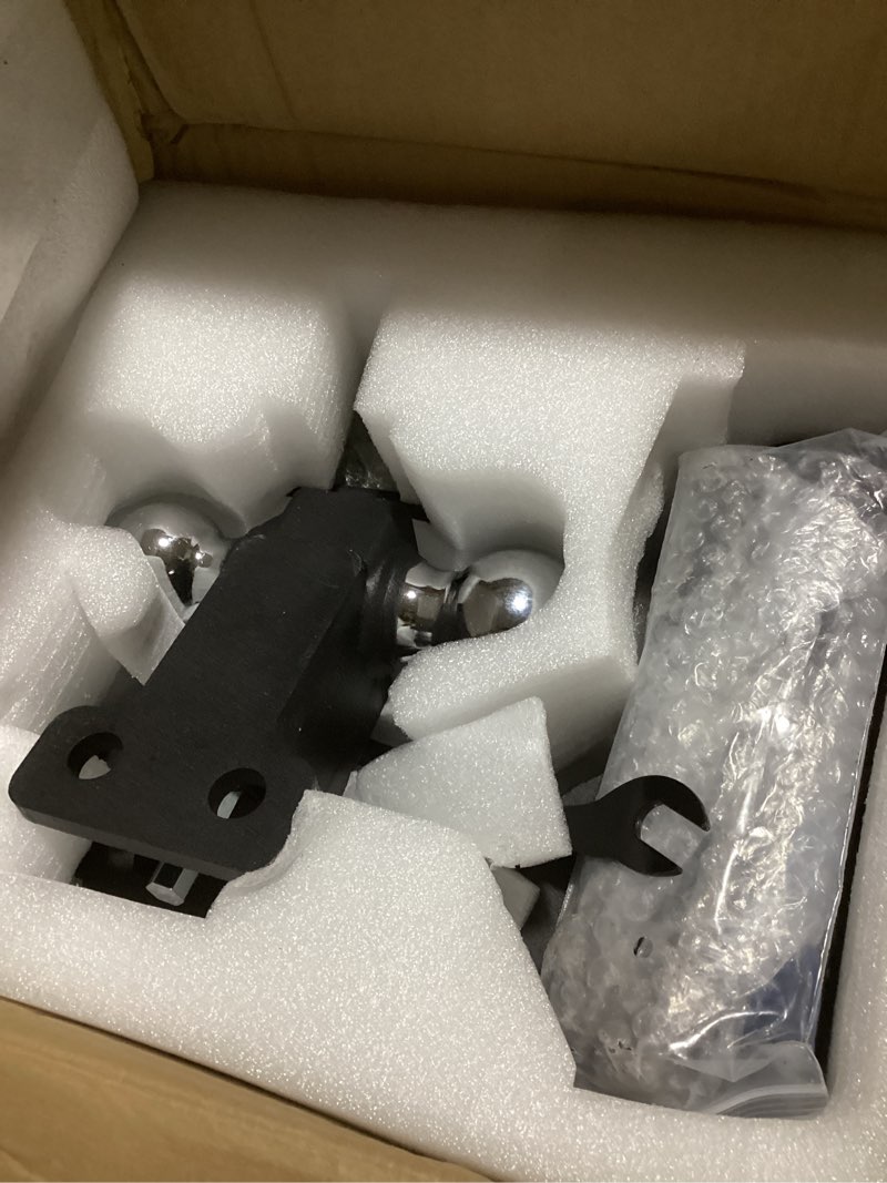 Condition photo showing Good Condition for tyt adjustable truck trailer hitch for 2.5 inch receiver, 6" drop/rise tow hitch with dual balls (2" & 2-5/16"), includes two pin locks & hitch tightener dual ball, 6" drop/rise, 2.5" receiver