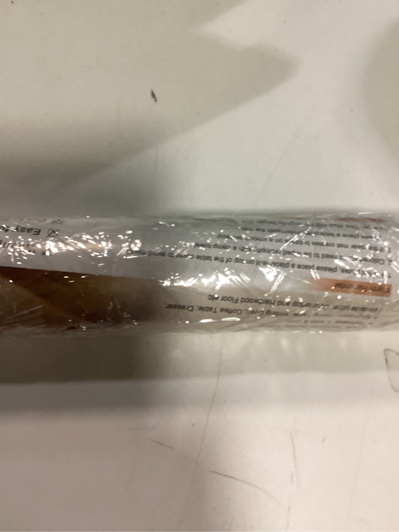 Condition photo showing Good Condition for LovePads Clear Desk Mat 17 x 34 Inch, 1.5mm Thick Clear Table Protector, Waterproof Plastic Table Cover Protector, PVC Desk Protector Mat, Vinyl Desk Cover for Desktop, Coffee & Dining Table 17" x 34" Clear 1.5mm