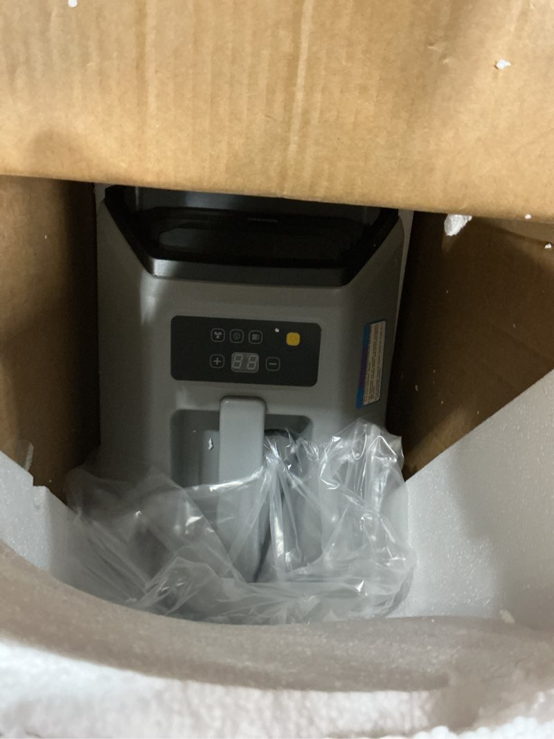 Condition photo showing As Is for portable air conditioner camping 5000btu fast cooling portable ac unit 110v ac tent air conditioner with remote control portable ac for camping, tent, rv, boat and fishing